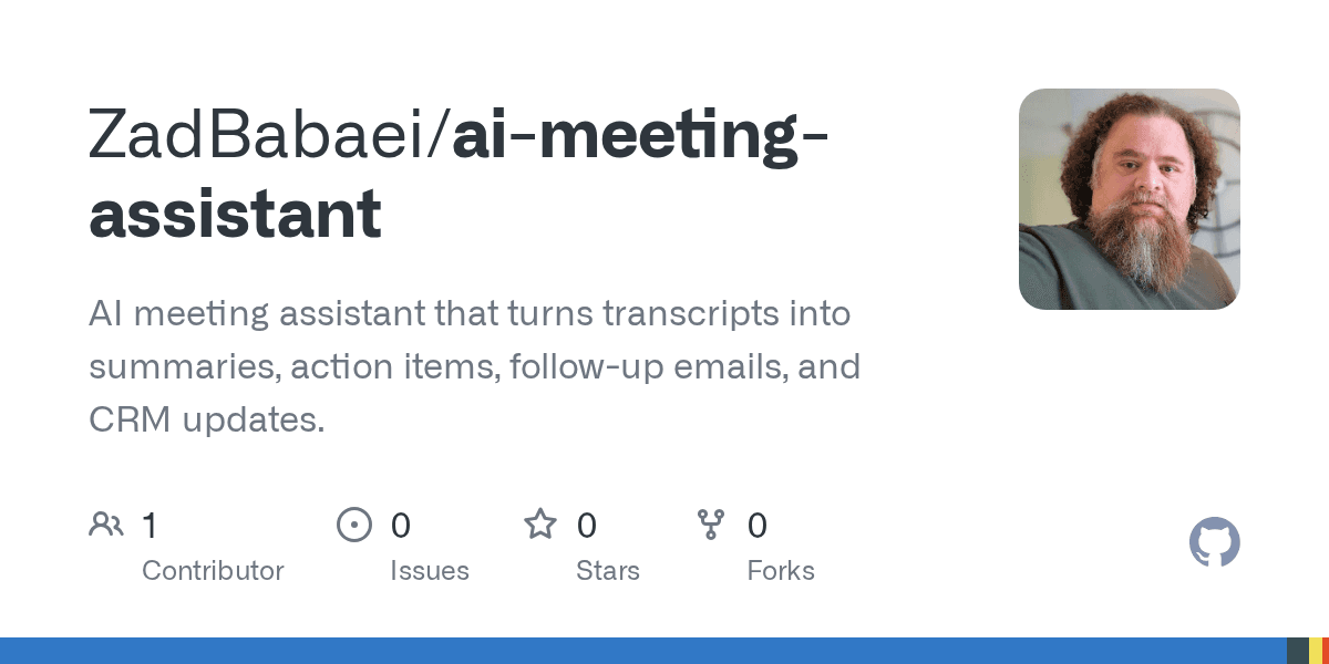 AI Meeting Assistant